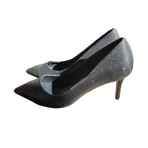 Le Château heels 7 sparkle event chic dressed up shoes holiday Christmas